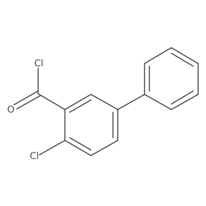 2-Chloro-5-phenylbenzoyl chloride Structure