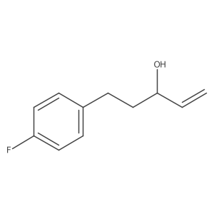 5-(4-Fluorophenyl)pent-1-en-3-ol Structure