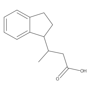 3-(Indan-1-yl)-butyric acid结构式