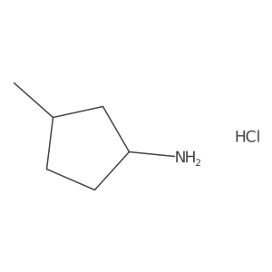 3-Methylcyclopentan-1-amine hydrochloride Structure