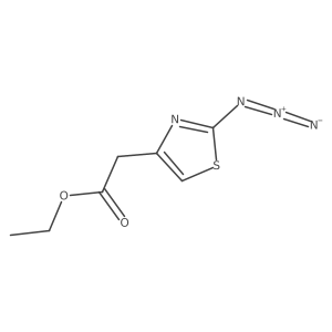 Ethyl 2-(2-azido-1,3-thiazol-4-yl)acetate Structure
