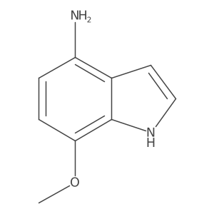 4-Amino-7-methoxyindole Structure