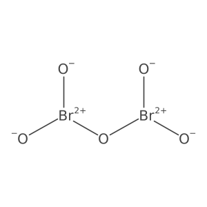 Dibromine pentoxide结构式