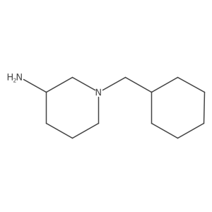 1-(Cyclohexylmethyl)piperidin-3-amine Structure