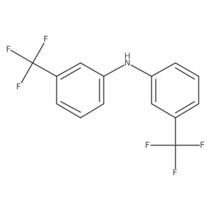Bis(3-(trifluoromethyl)phenyl)amine结构式