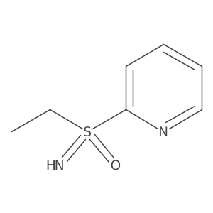 Ethyl(imino)(pyridin-2-yl)-lambda6-sulfanone结构式