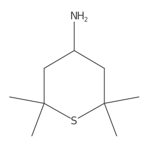 2,2,6,6-Tetramethylthian-4-amine Structure
