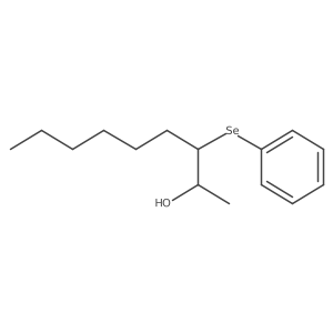 (2S,3S)-3-(Phenylselanyl)nonan-2-OL结构式