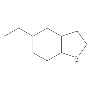 5-Ethyl-octahydro-1H-indole Structure