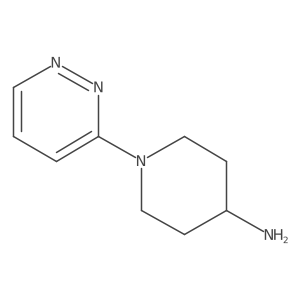 1-(Pyridazin-3-yl)piperidin-4-amine Structure
