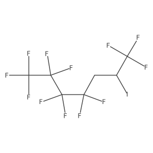 1,1,1,2,2,3,3,4,4,7,7,7-Dodecafluoro-6-iodoheptane结构式