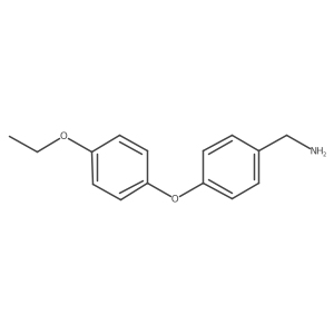 4-(4-Ethoxyphenoxy)benzylamine结构式