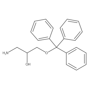 (R)-3-Amino-2-hydroxy-1-trityloxy-propane结构式
