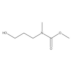 Methyl (3-hydroxypropyl)(methyl)carbamate结构式