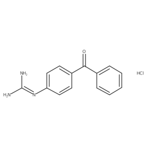 1-(4-Benzoylphenyl)guanidine hydrochloride Structure