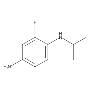 2-fluoro-N1-isopropylbenzene-1,4-diamine Structure