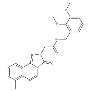 N-(2,3-dimethoxybenzyl)-2-(7-methyl-3-oxo-[1,2,4]triazolo[4,3-c]quinazolin-2(3H)-yl)acetamide结构式