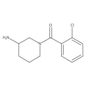 1-(2-Chlorobenzoyl)piperidin-3-amine结构式