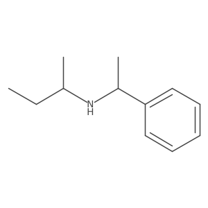 (butan-2-yl)[(1R)-1-phenylethyl]amine结构式