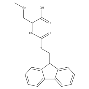 Fmoc-3-(Methylseleno)-Ala-OH Structure