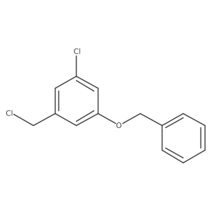 1-(Benzyloxy)-3-chloro-5-(chloromethyl)benzene Structure