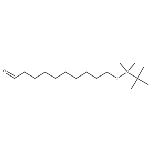 10-t-Butyldimethylsiloxydecanal结构式