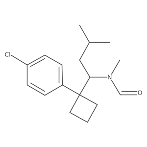 N-Formyl-N-monodesmethyl sibutramine结构式