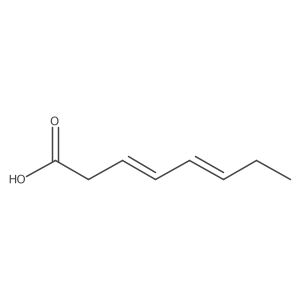 Octa-3,5-dienoic acid结构式