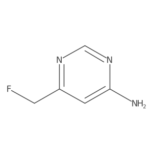 6-(Fluoromethyl)pyrimidin-4-amine结构式