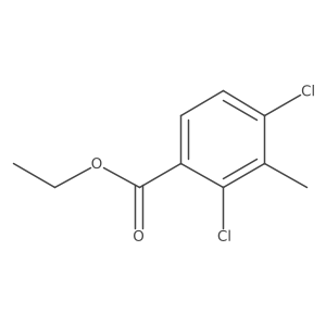 Ethyl 2,4-dichloro-3-methylbenzoate Structure