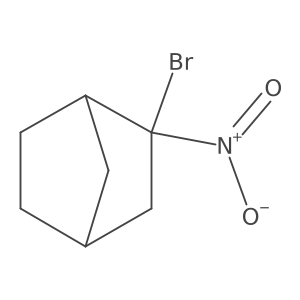 2-Bromo-2-nitrobicyclo[2.2.1]heptane Structure