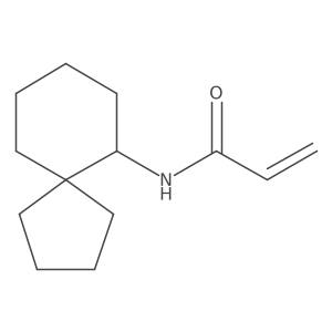 N-Spiro[4.5]decan-10-ylprop-2-enamide Structure