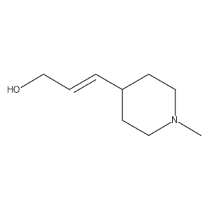 3-(1-Methylpiperidin-4-yl)prop-2-en-1-ol Structure