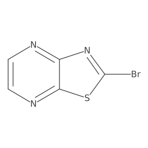 2-Bromo-[1,3]thiazolo[4,5-b]pyrazine Structure