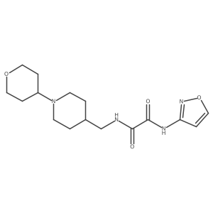 N1-(isoxazol-3-yl)-N2-((1-(tetrahydro-2H-pyran-4-yl)piperidin-4-yl)methyl)oxalamide Structure