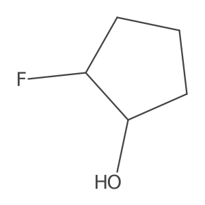 Cis-2-fluorocyclopentan-1-ol Structure