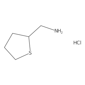 (Tetrahydrothiophen-2-yl)methanamine hydrochloride结构式