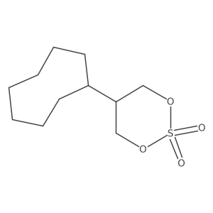 5-Cyclooctyl-1,3,2lambda6-dioxathiane-2,2-dione结构式