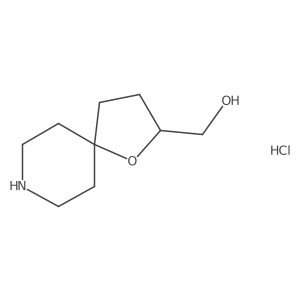 1-Oxa-8-Azaspiro[4.5]Dec-2-Ylmethanol Hydrochloride Structure