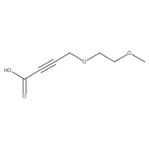 4-(2-Methoxy-ethoxy)-but-2-ynoic acid结构式
