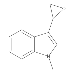 1-methyl-3-[(2S)-oxiran-2-yl]-1H-indole Structure