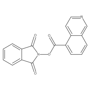 1,3-dioxo-2,3-dihydro-1H-isoindol-2-yl isoquinoline-5-carboxylate Structure