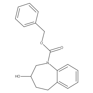 benzyl 3-hydroxy-2,3,4,5-tetrahydro-1H-1-benzazepine-1-carboxylate Structure