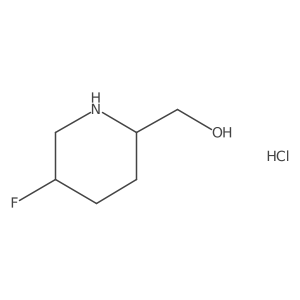cis-5-Fluoropiperidine-2-methanol hcl结构式