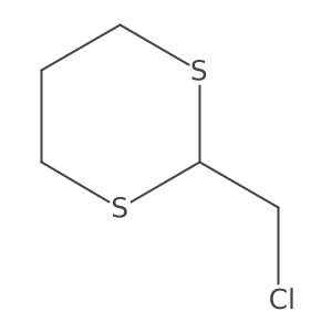 2-(Chloromethyl)-1,3-dithiane结构式