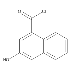 8-Naphthol-2-boronic acid Structure