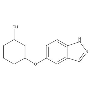 3-(1h-Indazol-5-yloxy)cyclohexanol Structure