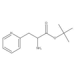 Tert-butyl 2-amino-3-(pyridin-2-yl)propanoate Structure