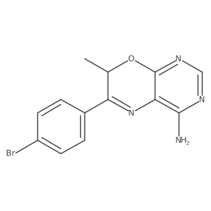 6-(4-bromophenyl)-7-methyl-7H-pyrimido[4,5-b][1,4]oxazin-4-amine Structure