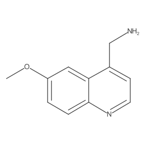(6-Methoxyquinolin-4-yl)methanamine Structure